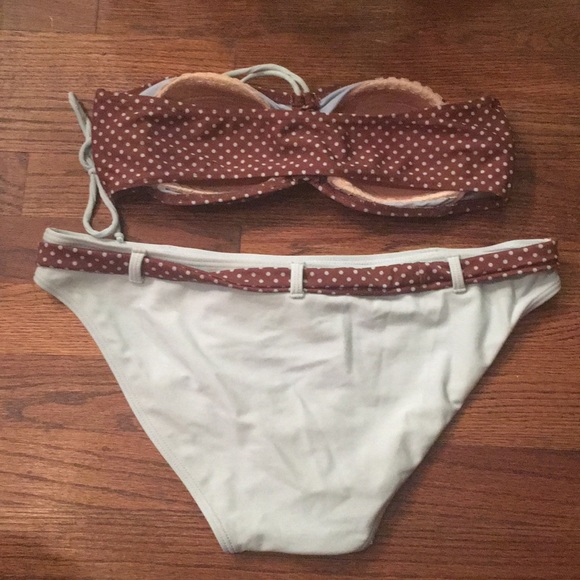 Fossil Blue and Brown Bikini ๐ - Picture 4 of 6